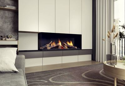 Ortal: Two Sided Corner Fireplace 60H - primary view