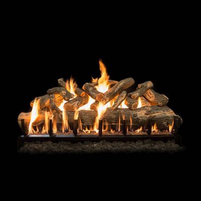 Grand Canyon: Arizon Weathered Oak Jumbo See-Through Log Set 120in - primary view