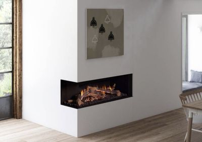 Ortal: Wilderness Two-Sided Corner Fireplace 51 - Left Side - primary view