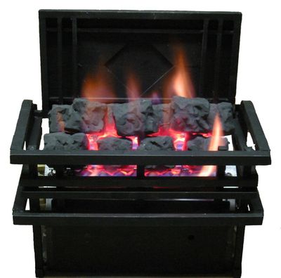 Rasmussen: Chillbuster CoalFire Fireplace Heater - Americana Style Basket - Small - primary view