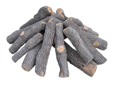 Rasmussen: Fire Pit Log Sets FP - Bark Split Logs 64in - primary view