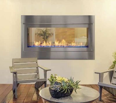 Monessen: Artisan 48 See-Through (Vent-Free) Fireplace - primary view