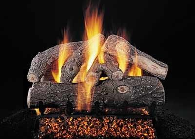 Rasmussen: Frosted Oak (S) Double-Face Log Set 30in - primary view