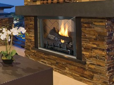 Astria: Venetian 42 (Vent-Free) Outdoor Fireplace - primary view