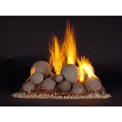 Rasmussen: Mixed FireBalls Sets - Smooth Balls & Half-Balls - 14 pieces 24in - primary view