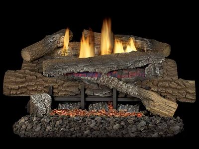 Astria: Blaze 'n Glow - 24" Bison Mountain Gas Logs - primary view