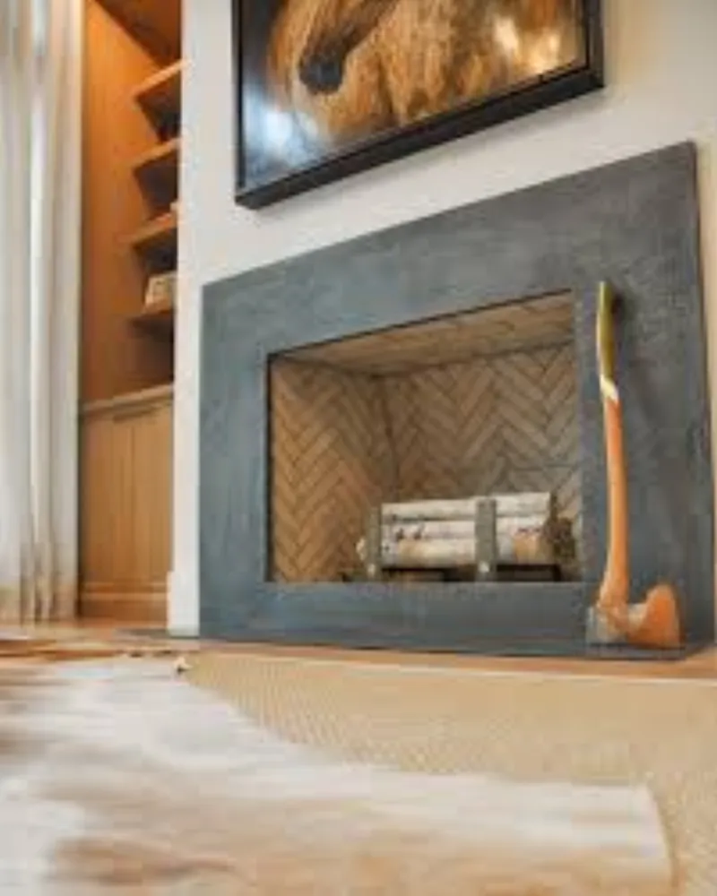 FireRock Vent Free Fireplace compact installation