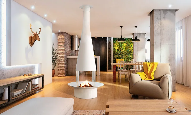 Focus Filiofocus Central 1600 showing stainless-steel construction