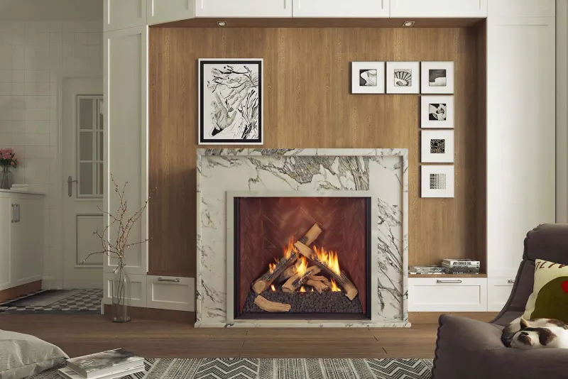 Ortal Wilderness Traditional close-up showing realistic flame detail